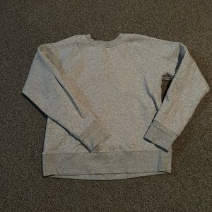 Lululemon heathered grey loungeful crewneck sweater